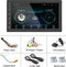 TechU™ Autoradio AT20 – 2 Din 7” Touchscreen Monitor – Bluetooth & Wifi – Android 10.1 – Handsfree bellen – FM radio – USB – GPS Navigatie
