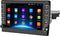 TechU™ Autoradio AT27 – 1 Din Dual Camera – 8” Touchscreen Monitor – Bluetooth & Wifi – Android 9.1 – Handsfree bellen – FM radio – USB – GPS Navigatie