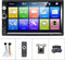 TechU™ Autoradio AT3 – 2 Din 7 inch Touchscreen Monitor – incl. Achteruitrijcamera – Bluetooth – Handsfree bellen – FM radio – USB – AUX – SD – Incl. Afstandsbediening en Stuurwielbediening