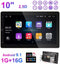 TechU™ Autoradio AT34 – 2 Din – Verticaal & Horizontaal – 10” Touchscreen Monitor – Bluetooth & Wifi – Android & iOS – Handsfree bellen – FM radio – USB – GPS Navigatie