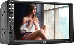 TechU™ Autoradio AT45 – 2 Din – 7 inch Touchscreen Monitor – Bluetooth – Android & iOS – Handsfree bellen – USB – FM radio – Incl. Afstandsbediening