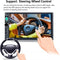 TechU™ Autoradio AT51 – 2 Din Dual Camera – 7” Touchscreen – Bluetooth – Android & iOS – Handsfree bellen – FM radio – USB – Incl. Afstandsbediening + Stuurwielbediening + Microfoon + Achteruitrijcamera