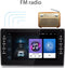 TechU™ Autoradio AT56 – 2 Din – 8” Touchscreen Monitor – GPS Navigatie – Bluetooth & Wifi – Android & iOS – Handsfree bellen – FM radio – USB – GPS Navigatie