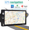 TechU™ Autoradio AT58 – 2 Din – 7 inch Touchscreen Monitor – FM radio, Bluetooth,Wifi & USB – SD – Handsfree bellen – GPS Navigatie – Android 8.1 – Incl. Stuurwielbediening