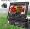 TechU™ Autoradio met klapscherm AT21 – 1 Din 7” Touchscreen Monitor – Uitschuifbare display – Bluetooth & Wifi – Android 10 – Handsfree bellen – FM radio – USB – GPS Navigatie