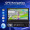 TechU™ Autoradio met klapscherm AT49 – 1 Din – 7 inch Touchscreen Monitor – Bluetooth & Wifi – Android & iOS – GPS Navigatie – Handsfree bellen – FM radio – USB – Uitschuifbaar display – 16G ROM – 2G RAM – Incl. Afstandsbediening