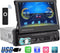 TechU™ Autoradio met klapscherm AT54 – 1 Din – 7” Touchscreen Monitor – Uitschuifbare Display – Bluetooth – Android & iOS – Handsfree bellen – FM radio – USB – Ingang voor achteruitrijcamera – Incl. Stuurwielbediening + Afstandsbediening