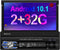 TechU™ Autoradio met klapscherm T119 – 7.0 inch Touchscreen Monitor – 1 Din met Afstandsbediening – FM radio – Bluetooth & Wifi – AUX – USB – SD – Handsfree bellen – GPS Navigatie – Android 10.1 – 2+32G