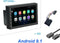TechU™ Autoradio T127 – 2 Din – 7.0 inch Touchscreen Monitor – FM radio – Bluetooth & Wifi – USB – SD – Handsfree bellen – GPS Navigatie – Android 9.1 – 2G RAM + 16G ROM