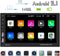 TechU™ Autoradio T129 – 2 Din – 7.0 inch Touchscreen Monitor – FM radio – Wifi & Bluetooth – USB – SD – Handsfree bellen – GPS Navigatie – Android 9.1 – 1GB RAM +16GB ROM