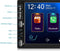 TechU™ Autoradio T134 – 2 Din met Afstandsbediening & Stuurwielbediening – 7.0 inch Touchscreen Monitor – FM radio – Bluetooth & Wifi – USB – SD – Handsfree bellen – GPS Navigatie – Android 10 – 1GB RAM +16GB ROM – Incl. Inbouwmicrofoon