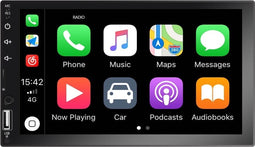 TechU™ Autoradio T135 – 2 Din met Afstandsbediening – 7.0 inch Touchscreen Monitor – FM radio – Bluetooth & Wifi – USB – AUX – SD – Handsfree bellen