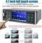 TechU™ Autoradio T139 – 1 Din met Afstandsbediening & Stuurwielbediening – 4.0 inch Touchscreen Monitor – FM radio – Bluetooth – USB – AUX – SD – Handsfree bellen