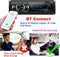 TechU™ Autoradio T141 – 1 Din met Stuurwielbediening – FM radio – Bluetooth – USB – AUX – SD – Handsfree bellen