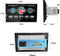 TechU™ Autoradio T144+ 1 Din met Afstandsbediening – 9.0 inch Touchscreen Monitor – FM radio – Bluetooth – USB – AUX – SD – Handsfree bellen – Incl. Microfoon