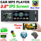 TechU™ Autoradio T145 – 1 Din met Afstandsbediening & Stuurwielbediening – 3.8 inch IPS Monitor – FM radio – Bluetooth – USB – AUX – SD – Handsfree bellen – Incl. Microfoon