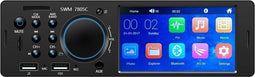 TechU™ Autoradio T151 – 1 Din met Afstandsbediening – 4.1 inch Touchscreen Monitor – FM radio – Bluetooth – USB – AUX – SD - Handsfree bellen