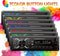 TechU™ Autoradio T152 – 1 Din met Stuurwielbediening – FM radio – Bluetooth – USB – AUX – SD – Handsfree bellen