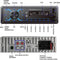 TechU™ Autoradio T152 – 1 Din met Stuurwielbediening – FM radio – Bluetooth – USB – AUX – SD – Handsfree bellen