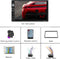TechU™ Autoradio T154 – 2 Din met Afstandsbediening & Stuurwielbediening – 7.0 inch Touchscreen Monitor – FM radio – Bluetooth – USB – AUX – SD – Mirror Link - Handsfree bellen