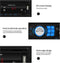 TechU™ Autoradio T87 – 1 Din + Afstandsbediening – Bluetooth – AUX – USB – SD – FM radio – Handsfree bellen