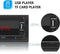 TechU™ Autoradio T90 – 1 Din + Afstandsbediening – Bluetooth – AUX – USB – SD – FM radio – Handsfree bellen – Tijdweergave