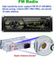 TechU™ Autoradio T91 – 1 Din met Afstandsbediening & Stuurwielbediening – 7 Kleuren LCD Display – Bluetooth – AUX – USB – SD – FM radio – Handsfree bellen