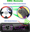 TechU™ Autoradio T91 – 1 Din met Afstandsbediening & Stuurwielbediening – 7 Kleuren LCD Display – Bluetooth – AUX – USB – SD – FM radio – Handsfree bellen