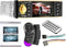 TechU™ Autoradio T92 – 1 Din met Afstandsbediening & Stuurwielbediening – Goud Zwart – Bluetooth – AUX – USB – SD – FM radio – Handsfree bellen – Ingang Achteruitrijcamera