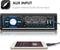 TechU™ Autoradio T93 – 1 Din met Afstandsbediening – 7 Kleuren LCD Display – Bluetooth – AUX – USB – SD – DAB DAB+ FM radio – Handsfree bellen