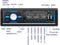 TechU™ Autoradio T93 – 1 Din met Afstandsbediening – 7 Kleuren LCD Display – Bluetooth – AUX – USB – SD – DAB DAB+ FM radio – Handsfree bellen