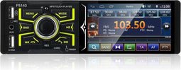 TechU™ Autoradio T94 Touchscreen – 1 Din met Afstandsbediening & Stuurwielbediening – 7 Kleuren LCD Display – Bluetooth – AUX – USB – SD – FM radio – Handsfree bellen – Ingang Achteruitrijcamera en Subwoofer