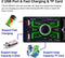 TechU™ Autoradio T94 Touchscreen – 1 Din met Afstandsbediening & Stuurwielbediening – 7 Kleuren LCD Display – Bluetooth – AUX – USB – SD – FM radio – Handsfree bellen – Ingang Achteruitrijcamera en Subwoofer