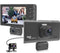 TechU™ Dashcam 4K M10 Pro Dual Camera – Dashboardcamera – 1080p Full HD – 4 inch Scherm – Nachtvisie – Picture in Picture – Loop Recording – Bewegingssensor – G-sensor – Autocamera Voor én Achter - voor auto