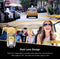 TechU™ Dashcam 4K M10 Pro Dual Camera – Dashboardcamera – 1080p Full HD – 4 inch Scherm – Nachtvisie – Picture in Picture – Loop Recording – Bewegingssensor – G-sensor – Autocamera Voor én Achter - voor auto