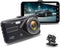 TechU™ Dashcam 4K M11 Pro Dual Camera – 4 inch Touchscreen – Dashboardcamera – Full HD 1080p – Loop Recording – Nachtvisie – Bewegingssensor – G-sensor – Autocamera Voor én Achter - voor auto
