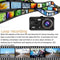 TechU™ Dashcam 4K M11 Pro Dual Camera – 4 inch Touchscreen – Dashboardcamera – Full HD 1080p – Loop Recording – Nachtvisie – Bewegingssensor – G-sensor – Autocamera Voor én Achter - voor auto