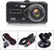 TechU™ Dashcam 4K M11 Pro Dual Camera – 4 inch Touchscreen – Dashboardcamera – Full HD 1080p – Loop Recording – Nachtvisie – Bewegingssensor – G-sensor – Autocamera Voor én Achter - voor auto