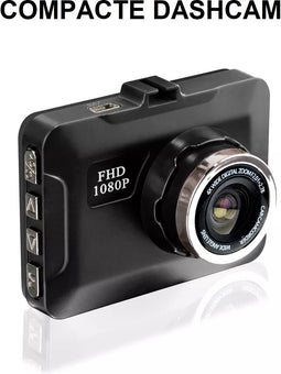 TechU™ Dashcam Camera – M26 Zwart – Dashboardcamera – 2” Scherm – Bewegingssensor – Loop recording – Nachtvisie – 120° Wijdhoeklens - voor auto
