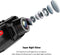 TechU™ Dashcam Dual Camera – M05 – 3.16 inch Full HD Scherm – Dashboardcamera – Nachtvisie – Loop Recording – Bewegingssensor – G-sensor – Parkeer Monitor – Incl. Achteruitrijcamera - voor auto