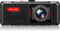 TechU™ Dashcam Dual Camera – M05 – 3.16 inch Full HD Scherm – Dashboardcamera – Nachtvisie – Loop Recording – Bewegingssensor – G-sensor – Parkeer Monitor – Incl. Achteruitrijcamera - voor auto