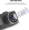 TechU™ Dashcam Dual Camera – M18 – Dashboardcamera – 3 inch Full HD Scherm – Nachtvisie – Looprecording – Bewegingssensor – G-sensor – Parkeermonitor – Incl. Achteruitrijcamera - voor auto -– Kerst & Kerstcadeau