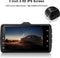 TechU™ Dashcam Dual Camera – M21 Pro – Dashboardcamera – 3 inch Full HD IPS Scherm – Nachtvisie – Looprecording – Bewegingssensor – G-sensor – Parkeermonitor – Incl. Achteruitrijcamera - voor auto