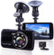 TechU™ Dashcam Dual Camera M22 – Dashboardcamera – Full HD Camera – Nachtvisie – G-sensor – Parkeer Monitor – Loop Recording - voor auto
