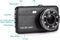 TechU™ Dashcam Dual Camera M22 – Dashboardcamera – Full HD Camera – Nachtvisie – G-sensor – Parkeer Monitor – Loop Recording - voor auto
