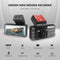 TechU™ Dashcam Dual Camera – MO7 Zilver – Dashboardcamera – 3 inch Full HD Scherm – Nachtvisie – Loop Recording – Bewegingssensor – G-sensor – Parkeer Monitor – Incl. Achteruitrijcamera - voor auto