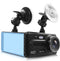 TechU™ Dashcam M12 Pro Dual Camera Zwart – Dashboardcamera – 4.39 inch IPS Scherm – Full HD 1080p – Loop-cycle Recording – Nachtvisie – Bewegingssensor – G-sensor – Autocamera Voor én Achter - voor auto