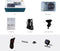 TechU™ Dashcam M16 Pro Dual Camera – 4.0 inch Scherm – Dashboardcamera – Full HD 1080p – Nachtvisie – Bewegingssensor – G-sensor – Loop Recording – Autocamera Voor én Achter - voor auto