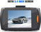 TechU™ Dashcam M17 Dual Camera – 2.4 inch Scherm – Dashboardcamera – Full HD 1080p – Nachtvisie – Bewegingssensor – G-sensor – Loop Recording – Autocamera Voor én Achter - voor auto