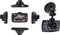 TechU™ Dashcam M17 Dual Camera – 2.4 inch Scherm – Dashboardcamera – Full HD 1080p – Nachtvisie – Bewegingssensor – G-sensor – Loop Recording – Autocamera Voor én Achter - voor auto